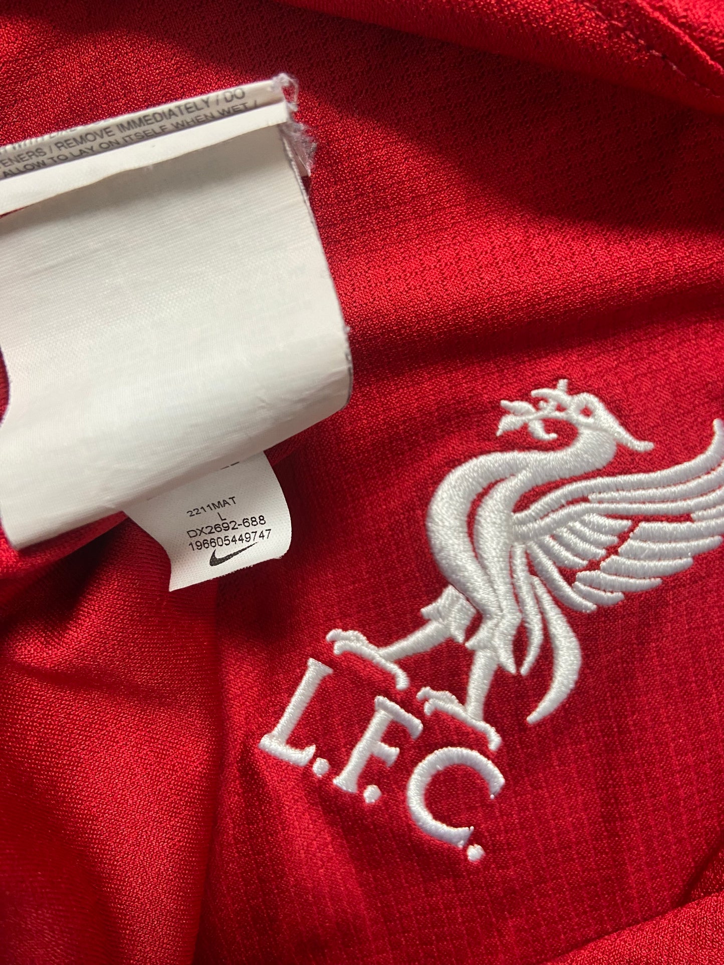Liverpool 2023/24 Home Original Nike Football Shirt Size Large