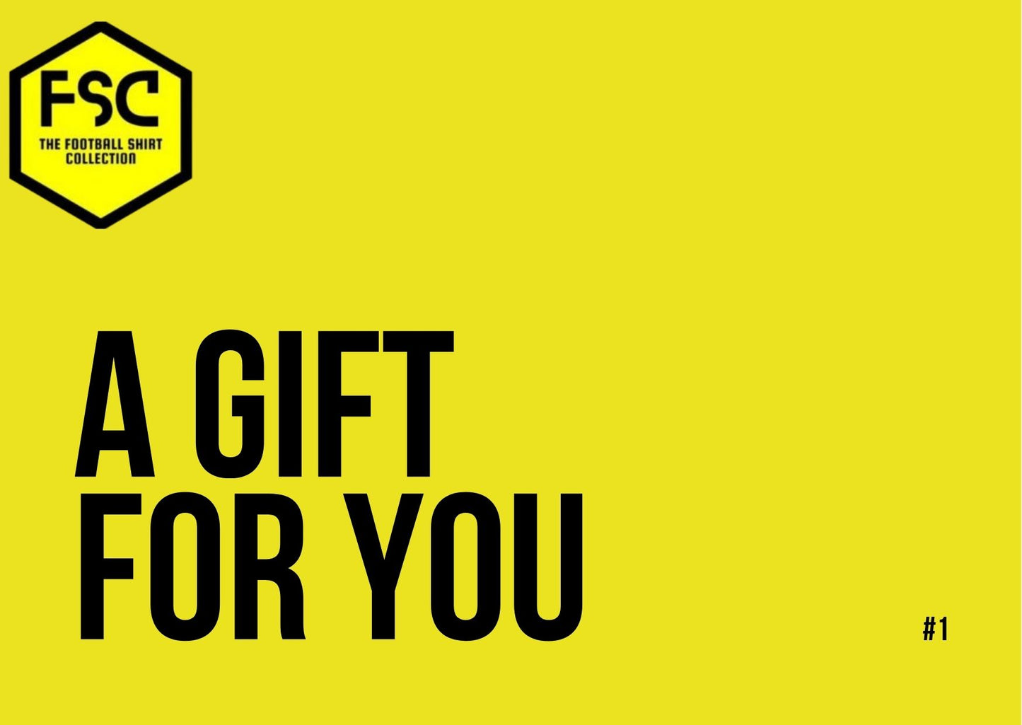 The Football Shirt Collection Gift Card