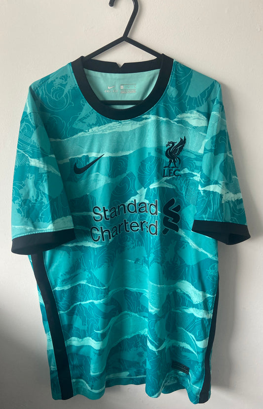 Liverpool FC 2020/21 Nike Away Shirt Size Medium