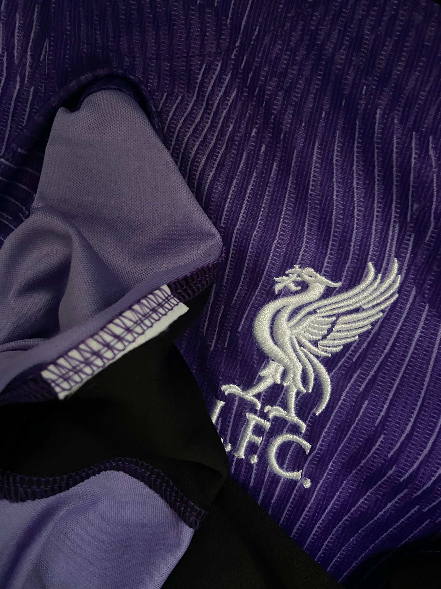Original Liverpool FC 2023/24 Nike Purple Third Shirt Size Large