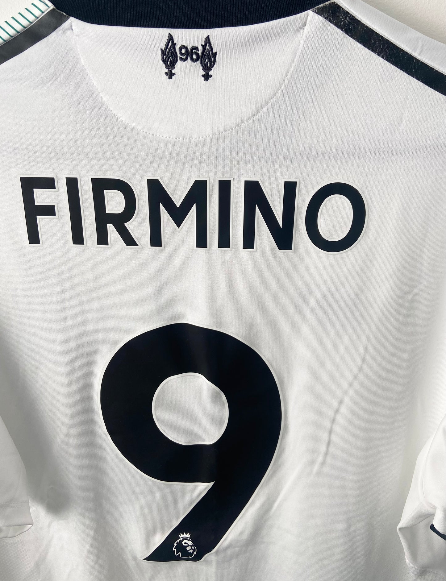 LIVERPOOL AWAY ‘125 YEARS’ 2017/18 FOOTBALL SHIRT SIZE LARGE MENS Firmino #9