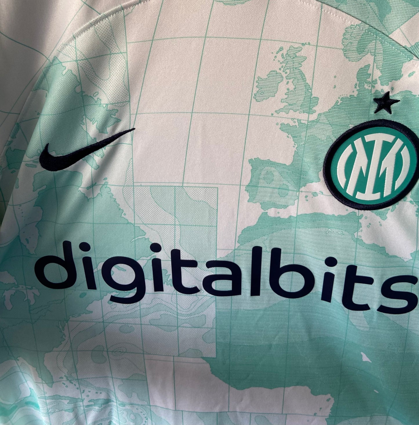 Original Inter Milan Away Nike Football Shirt 2022/23 Adults Medium