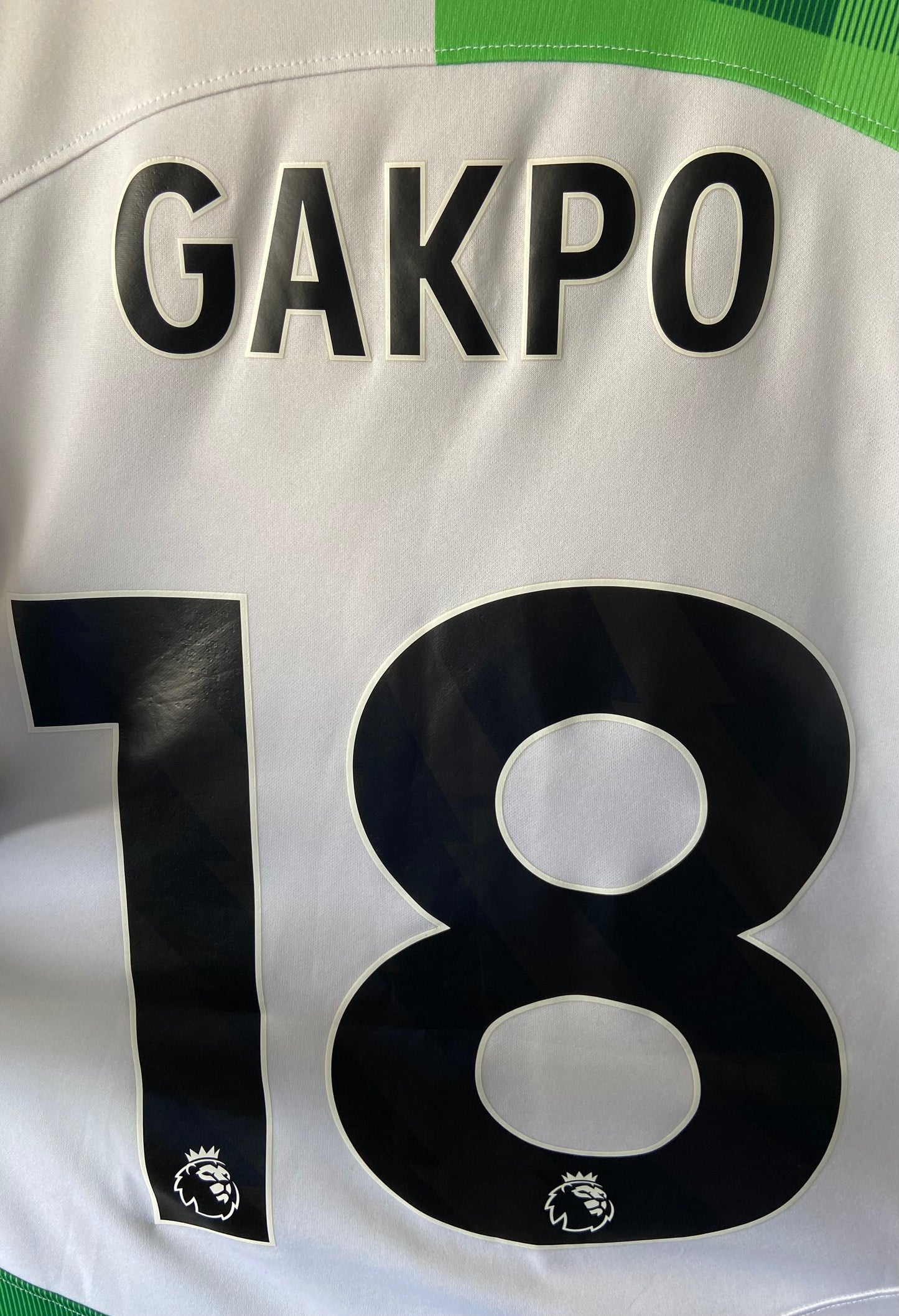 Liverpool FC 2023/24 Nike Away Shirt Gakpo #18 Size Medium