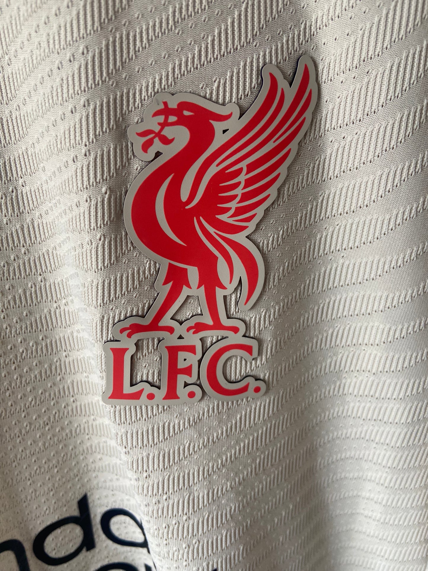 Authentic Liverpool FC 2021/22 Cream Nike Away Football Shirt Men’s Large - player issue quality