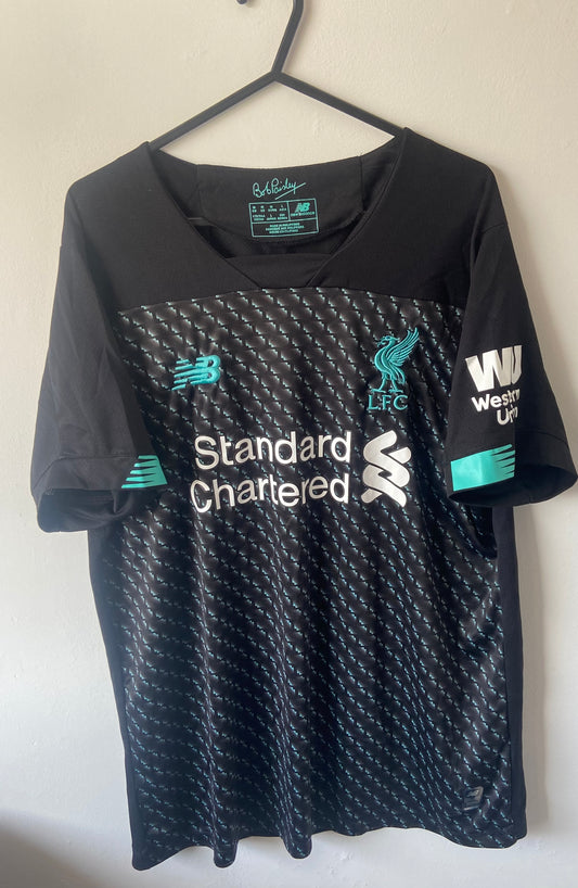 Liverpool FC 2019-20 Virgil #4 New Balance Third Football Shirt - Size Medium