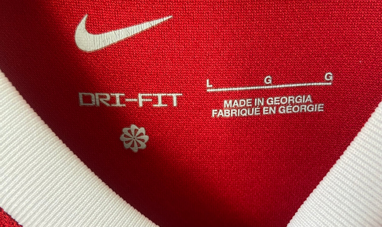Liverpool 2023/24 Home Original Nike Football Shirt Size Large