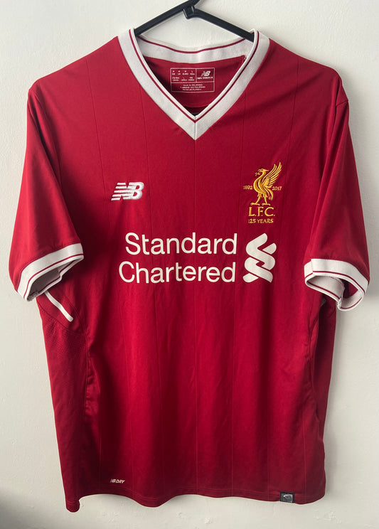 Liverpool Football Club 2017/18 Home Football Shirt New Balance Size Medium