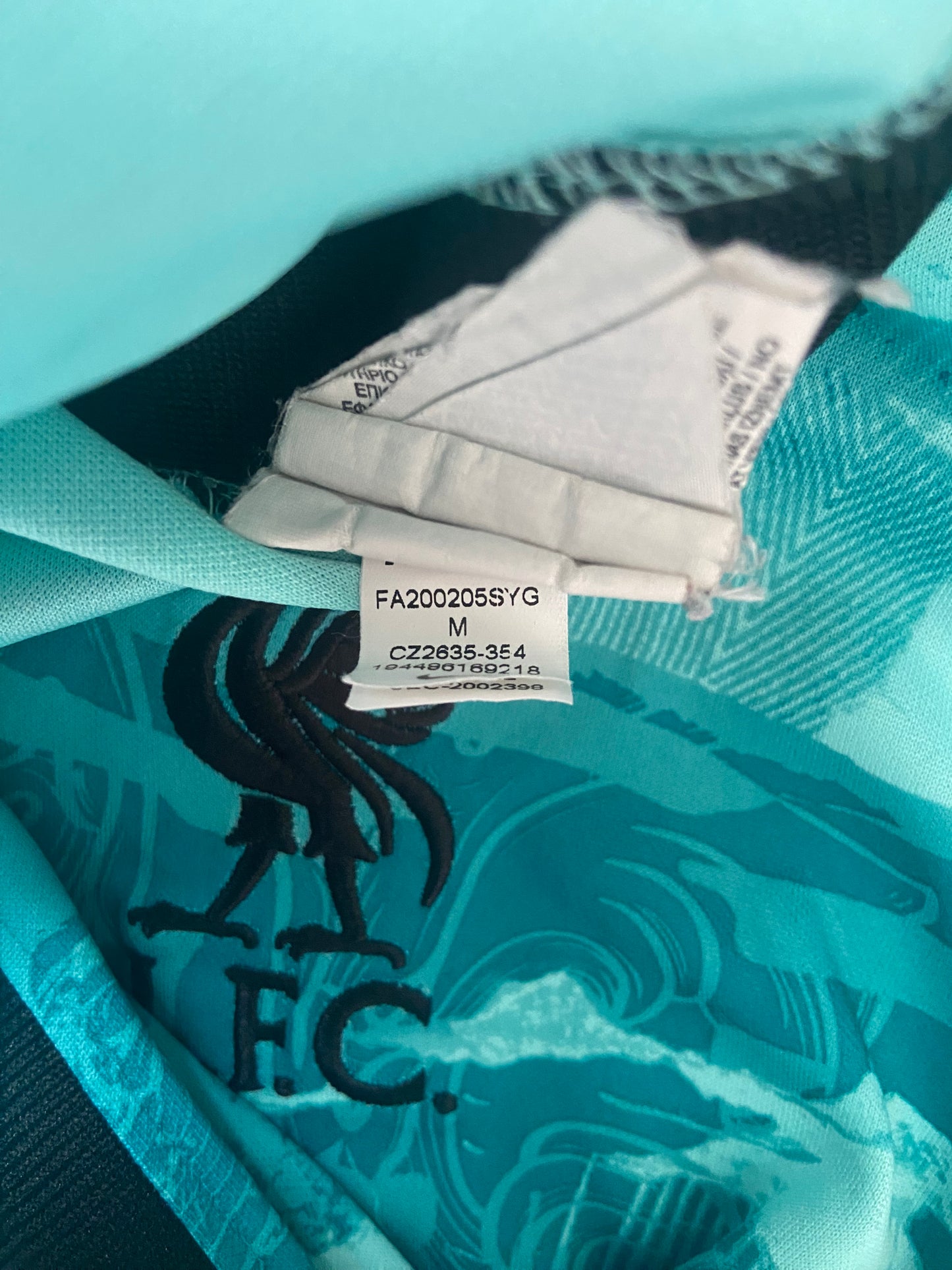 Liverpool FC 2020/21 Nike Away Shirt Size Medium
