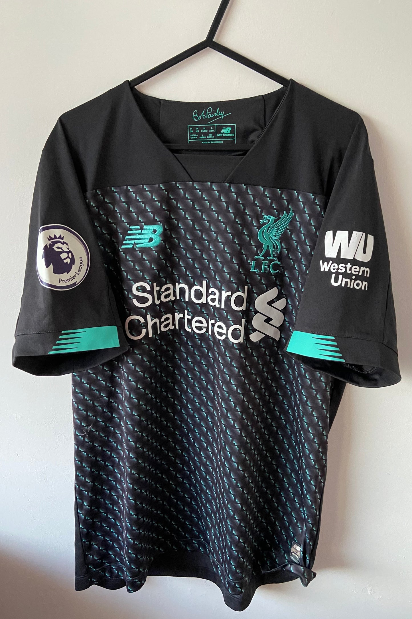 Liverpool FC 2019-20 New Balance Third Football Shirt - Size Medium