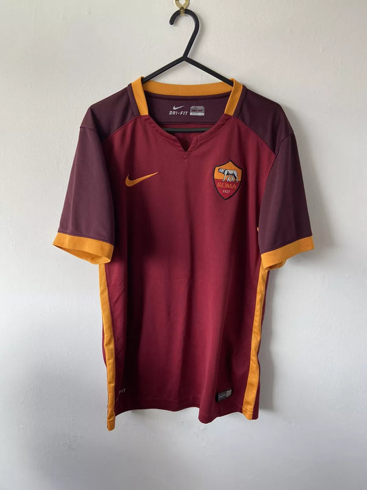 Roma Football Shirt 2015/16 Authentic Home Small Men’s