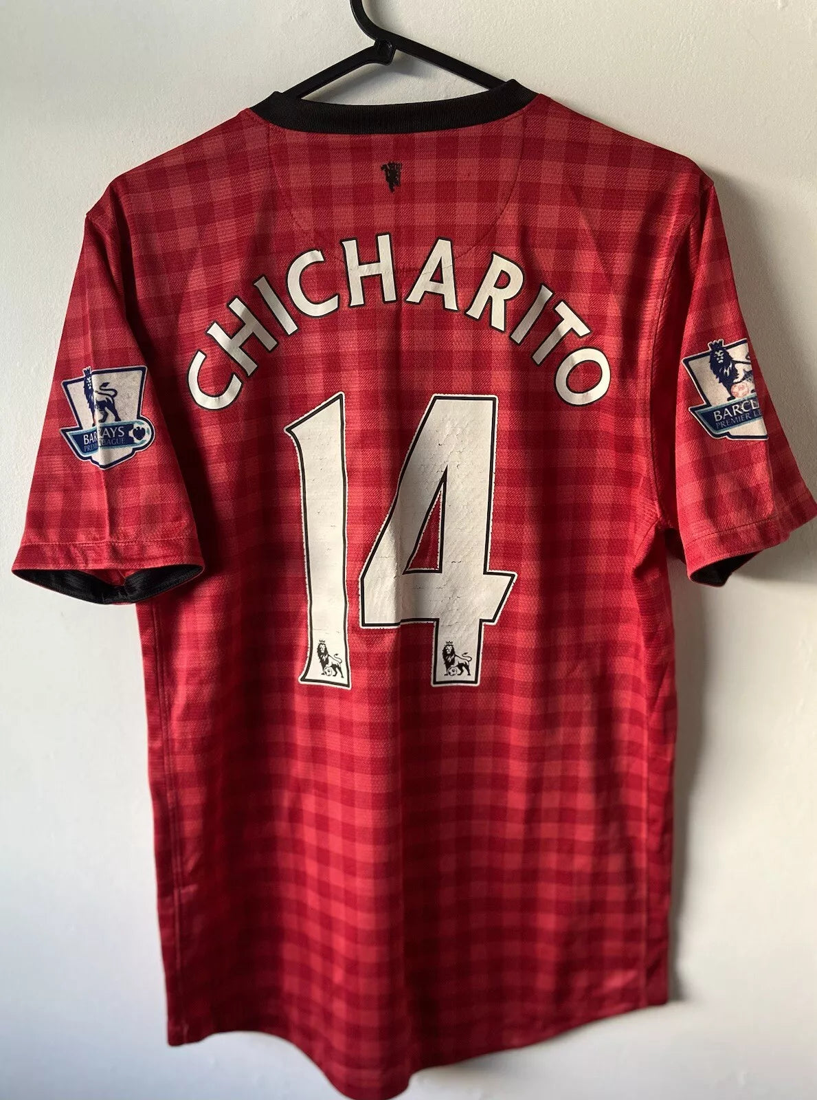 Manchester United Chicharito #14 Nike Home Football Shirt 2012/13 Adults Small