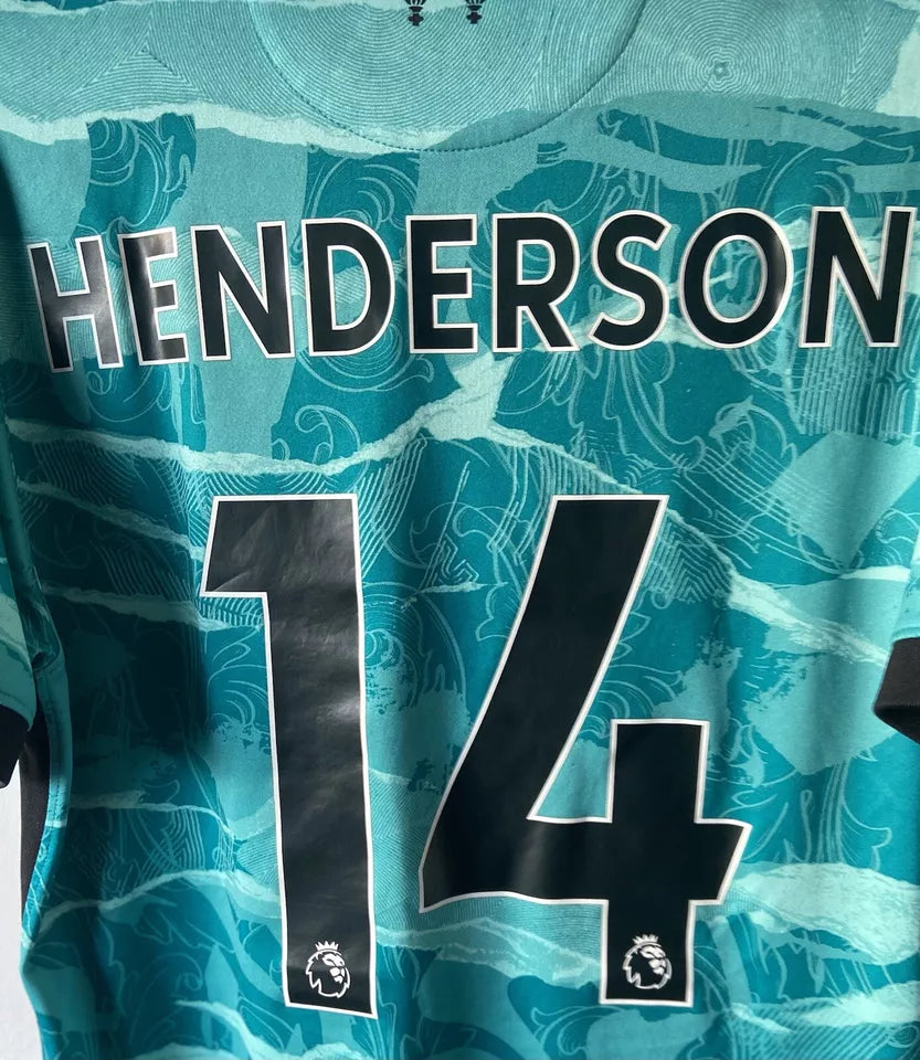 Liverpool FC 2020/21 Away Nike Shirt Men’s Medium #Henderson 14