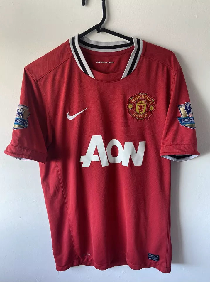 Manchester United 2011/12 Nike Home Shirt Anderson #8 Men’s Size Medium