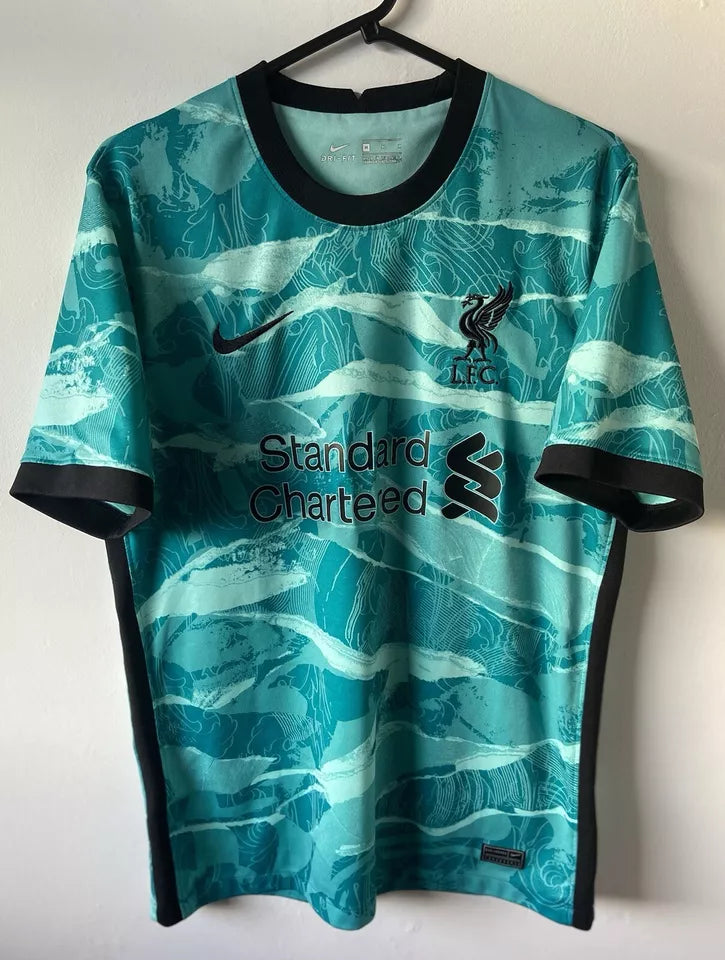 Liverpool FC 2020/21 Away Nike Shirt Men’s Medium #Henderson 14