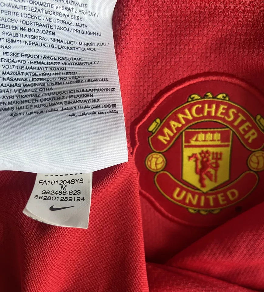 Manchester United Home Women’s Football Shirt 2010/11 Size M Chicharito #14