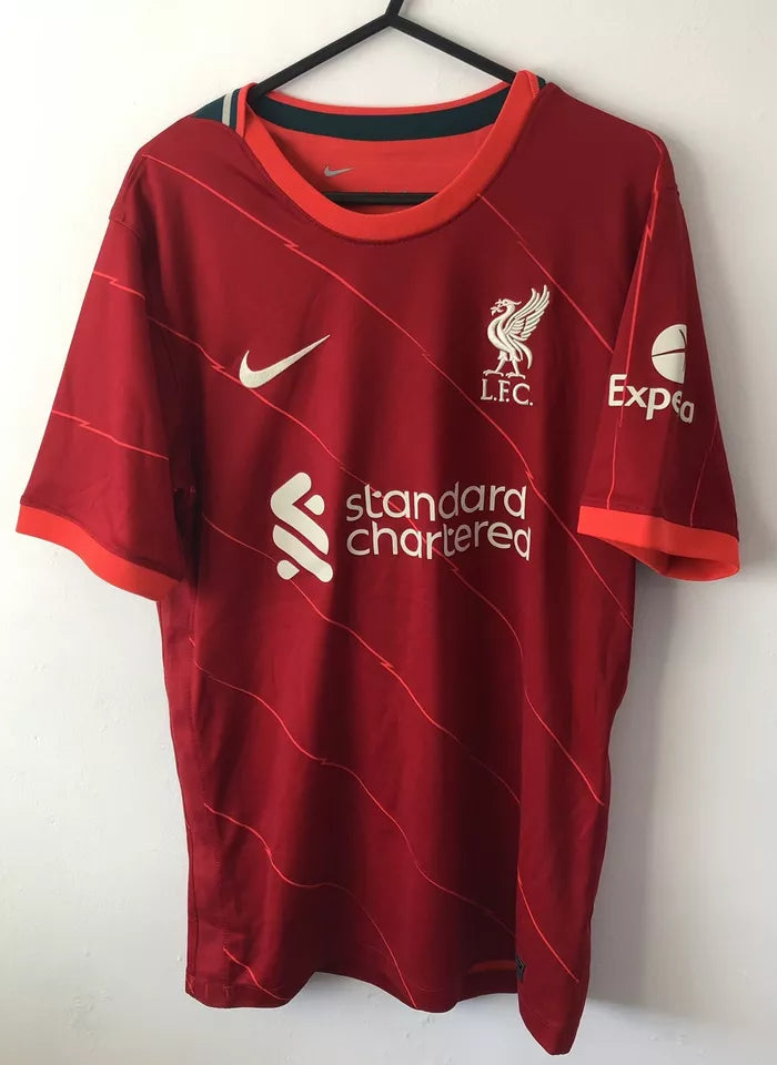Liverpool FC 2021/22 Home Football Shirt Robertson #26 Men’s Small