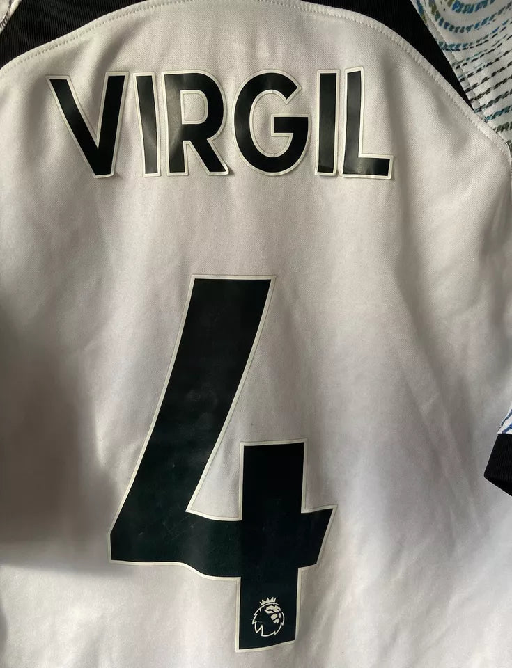 Liverpool FC 2022/23 Nike Away Football Shirt Virgil #4 Size Medium