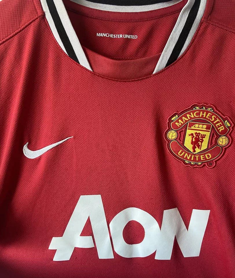 Manchester United 2011/12 Nike Home Shirt Anderson #8 Men’s Size Medium