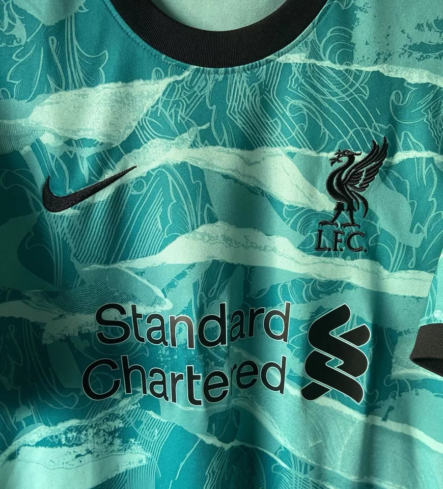 Liverpool FC 2020/21 Away Nike Shirt Men’s Medium #Henderson 14