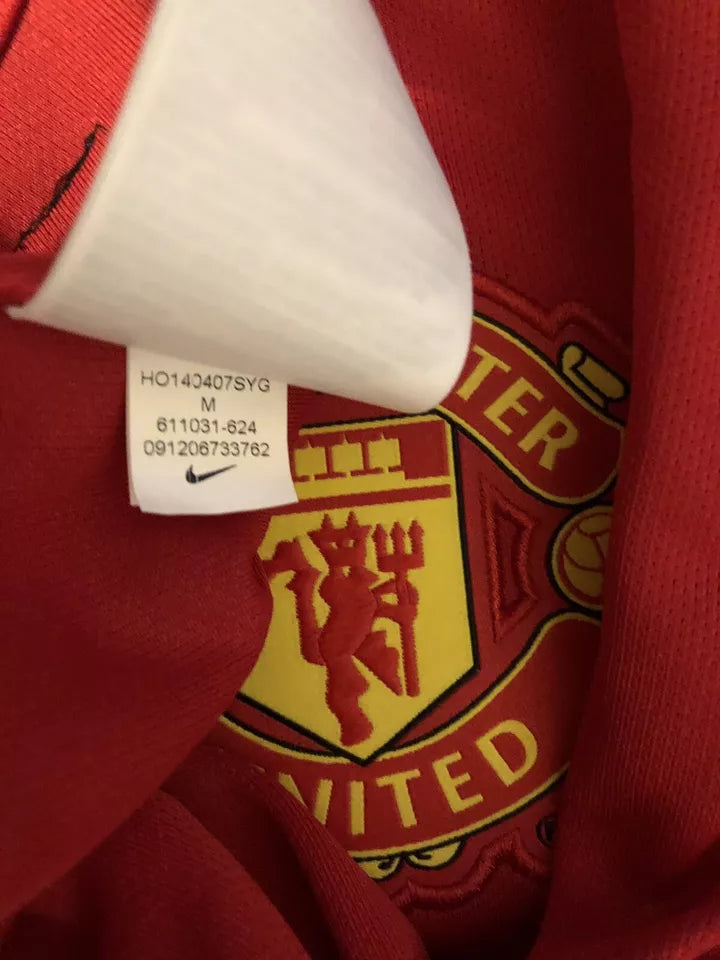 Manchester United Football Shirt 2014/15 Home (M) Fletcher #24