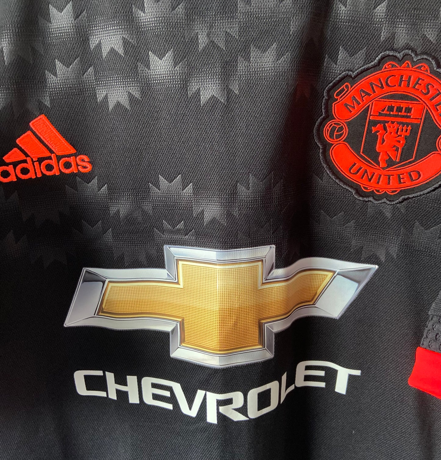 FC Manchester United 2015/16 Adidas Third Football Shirt Size Large