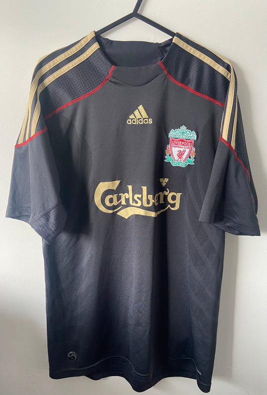 Liverpool Adidas Away Football Shirt 2009/10 Adults Medium