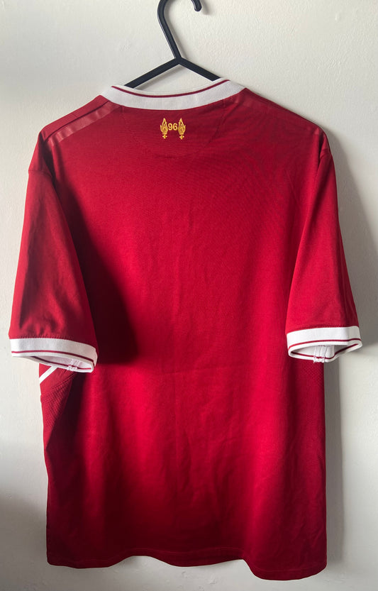 Liverpool Football Club 2017/18 Home Football Shirt New Balance Size Medium