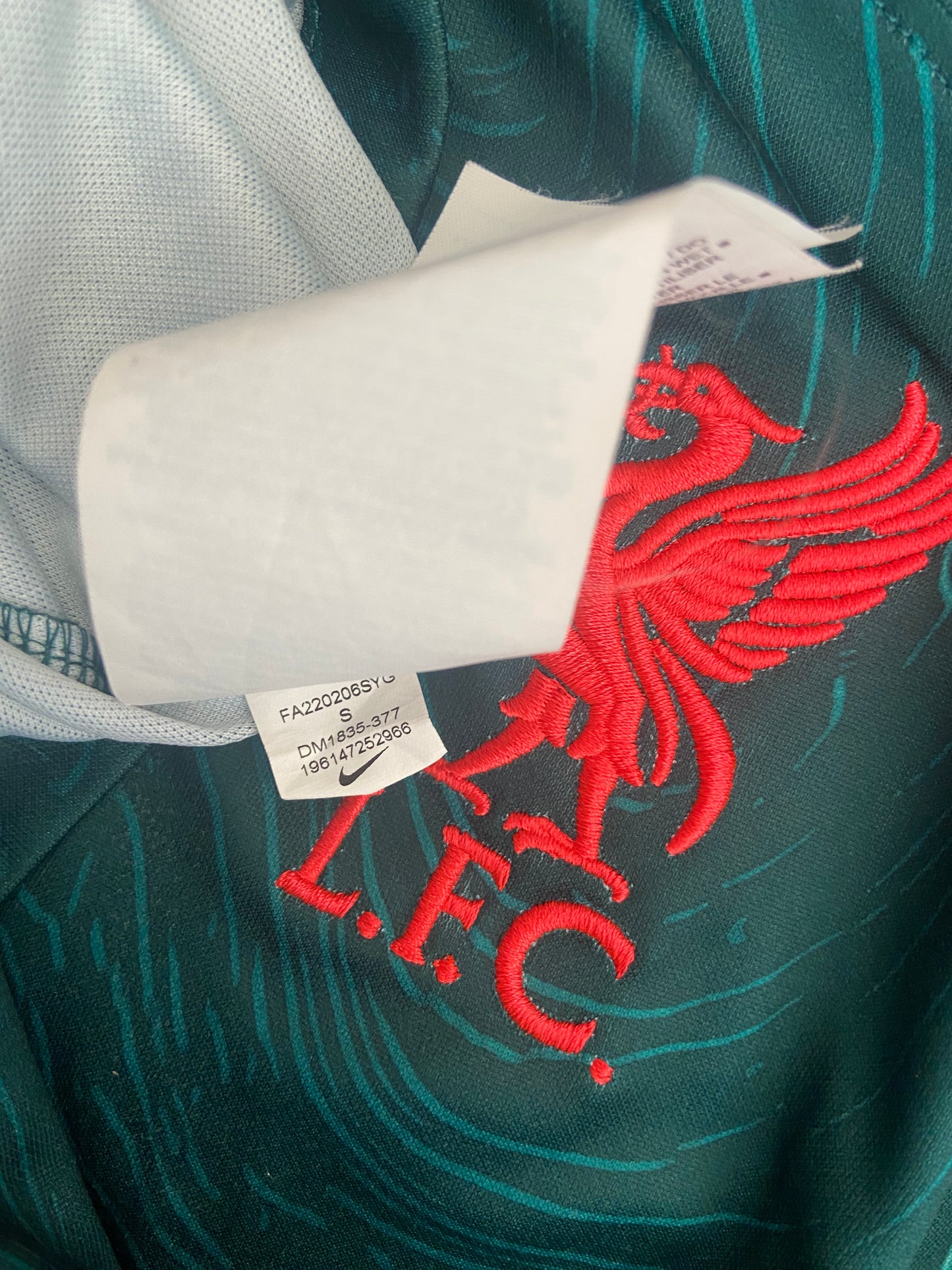 Liverpool FC Salah #11 2022/23 Nike Third Football Shirt Nike Size Small