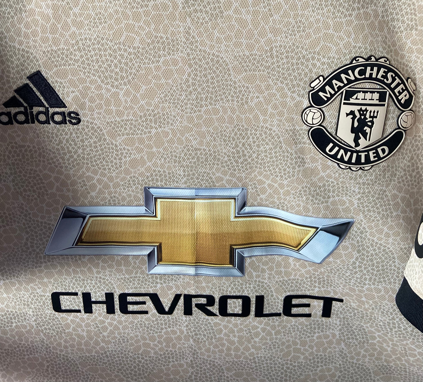 FC Manchester United Adidas 2019/20 Away Football Shirt Adults Large