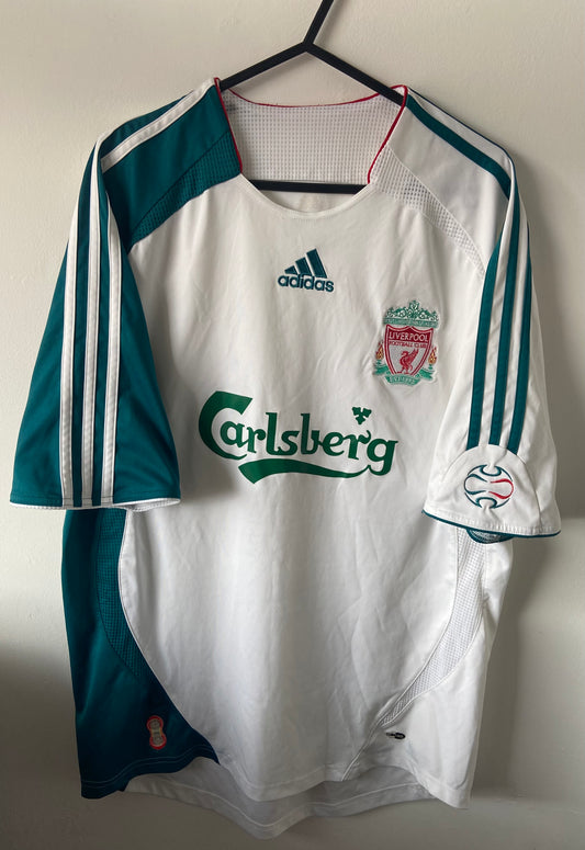 Vintage Original Liverpool FC 2006/07 European Adidas Third Shirt Size Medium