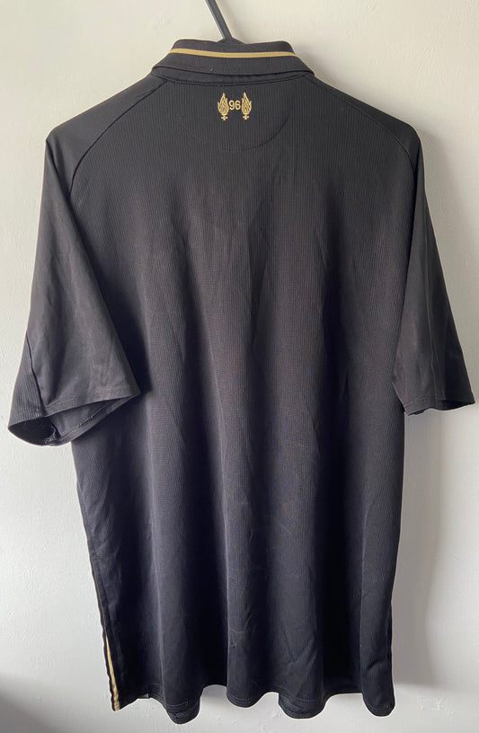 Original Liverpool 2018/19 6 Times European Football Shirt New Balance Size Large
