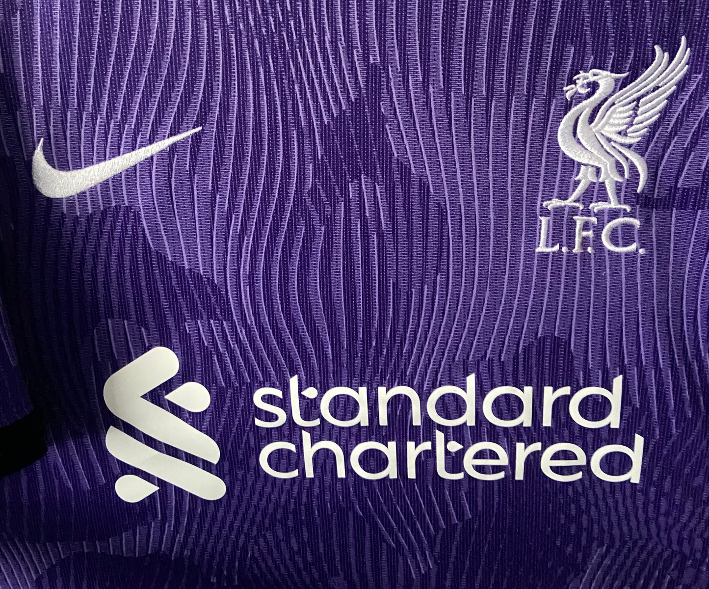 Original Liverpool FC 2023/24 Nike Purple Third Shirt Size Large