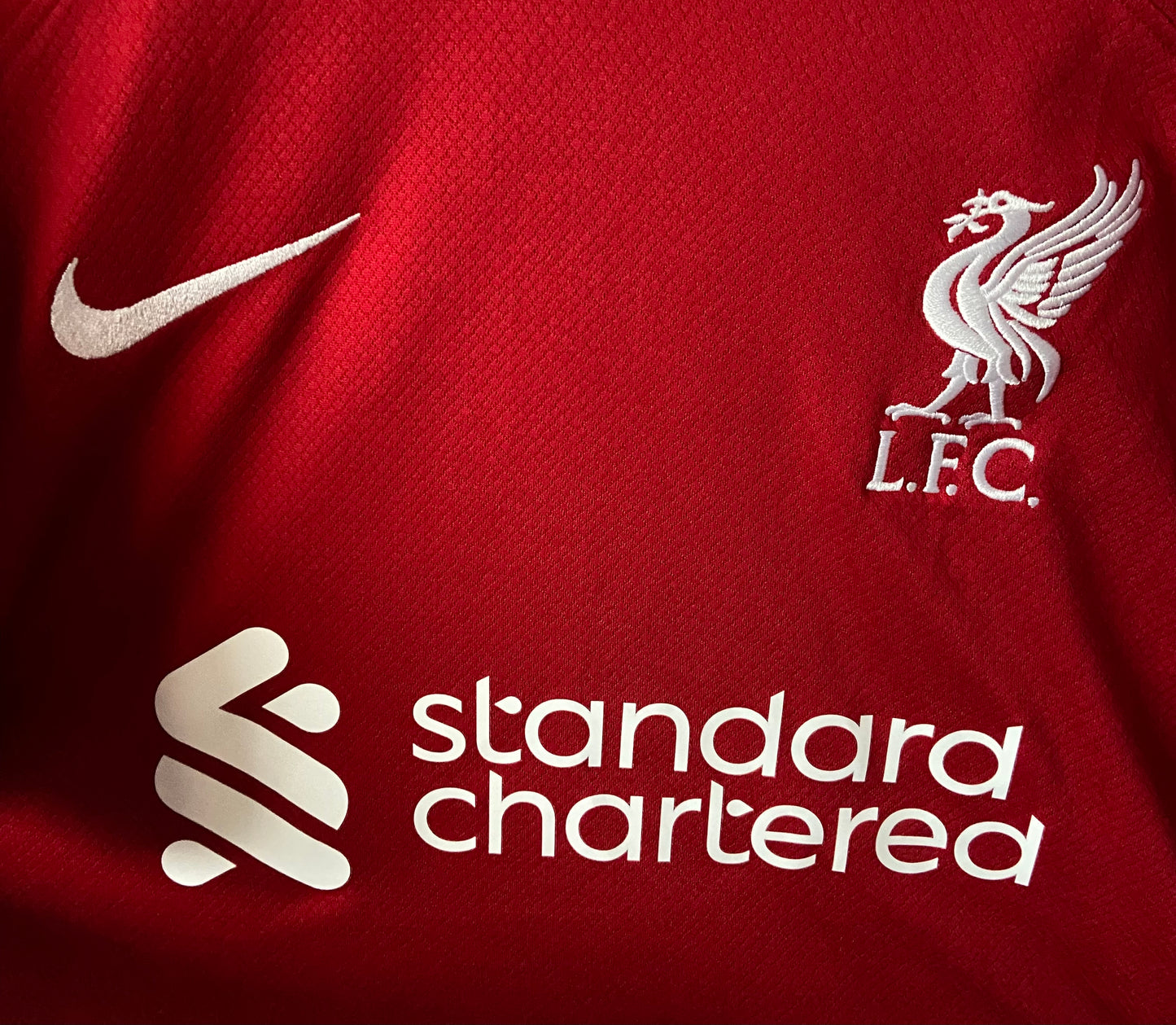 Liverpool 2023/24 Home Original Nike Football Shirt Szoboszlai #8 Size Medium