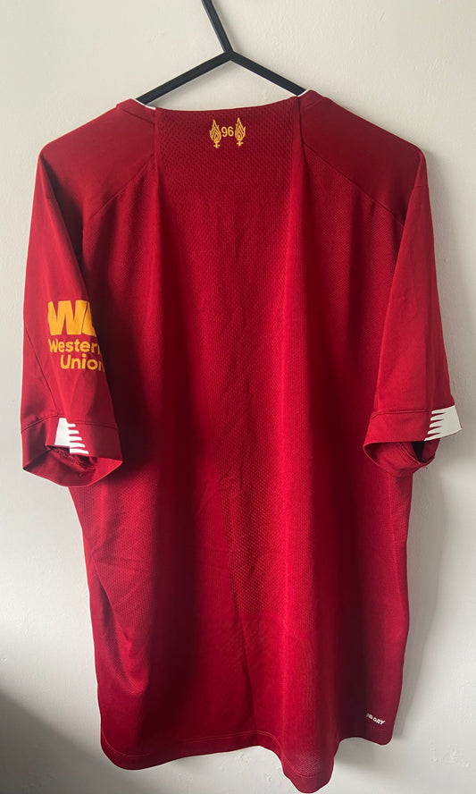 Original Liverpool FC 2019/20 New Balance Football Home Shirt Men's Size Medium