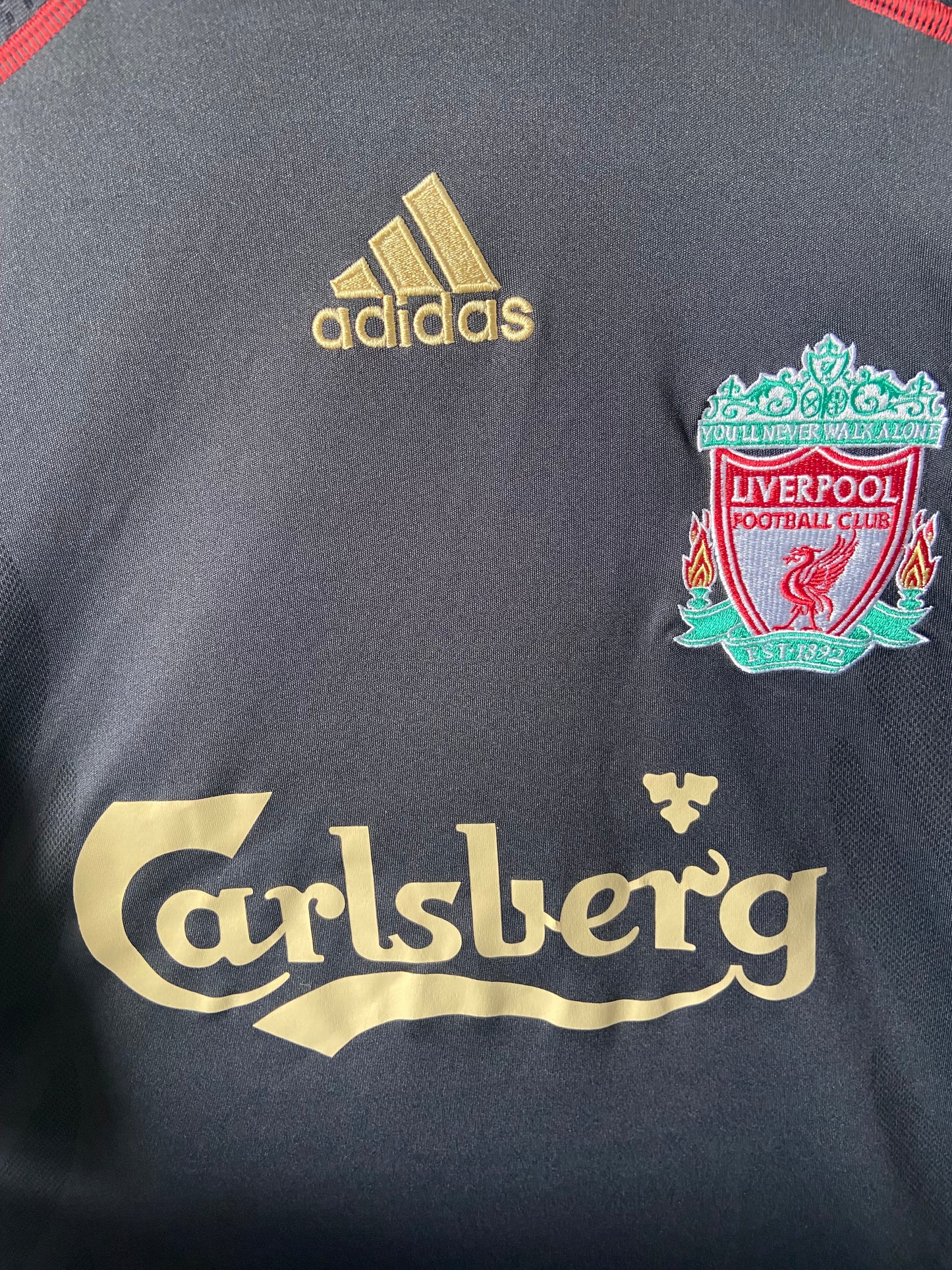 Liverpool Adidas Away Football Shirt 2009/10 Adults Medium