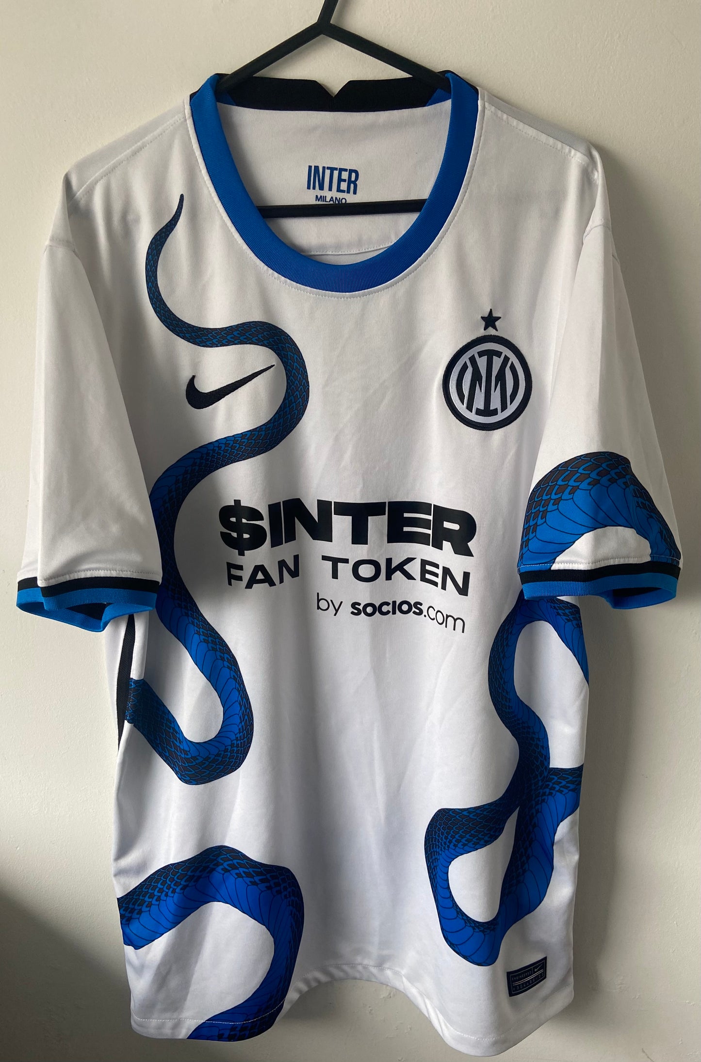 FC Inter Milan 2021/22 Nike Away Shirt Size Large