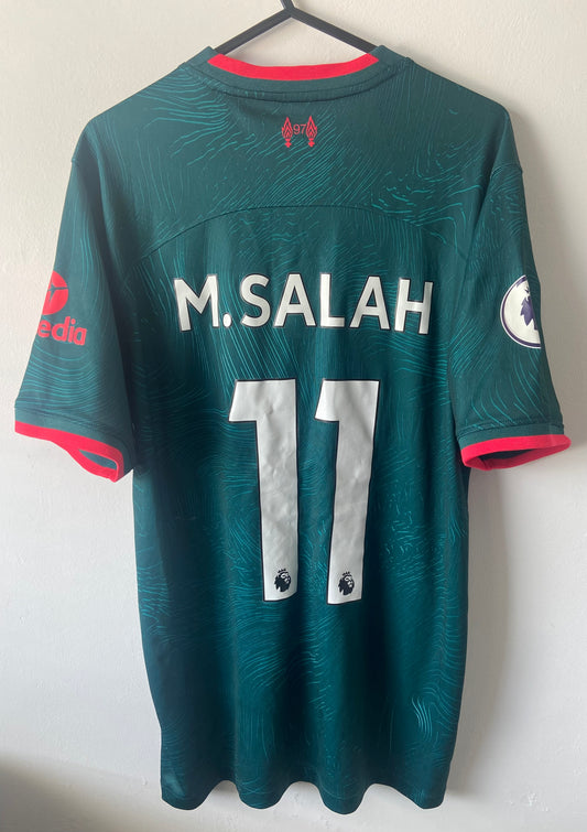 Liverpool FC Salah #11 2022/23 Nike Third Football Shirt Nike Size Small