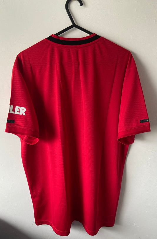 FC Manchester United Adidas 2019/20 Home Football Shirt Adults Large