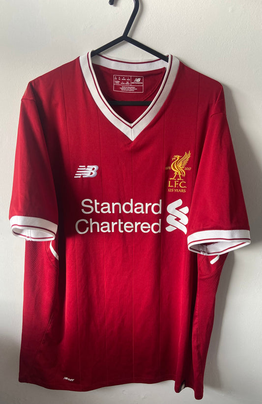 Liverpool Football Club 2017/18 Home Football Shirt New Balance Size Medium
